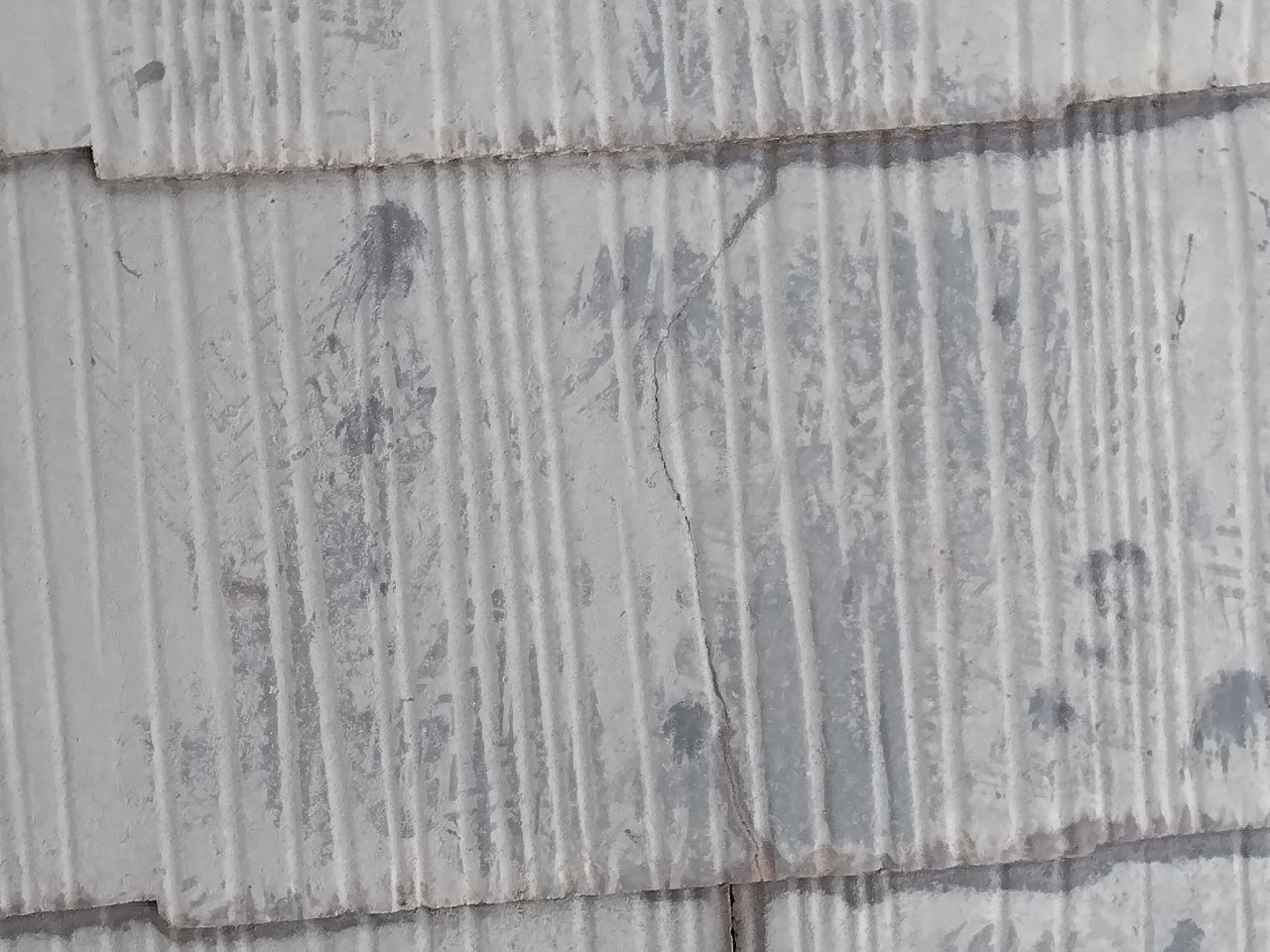 明石市　雹災害スレート屋根